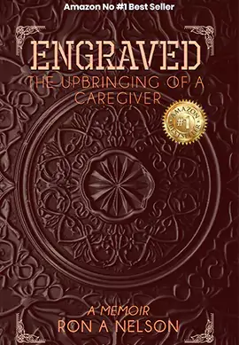 Portfolio cover of Engraved The Upbringing Of A Caregiver book published by Crescent Book Publishers